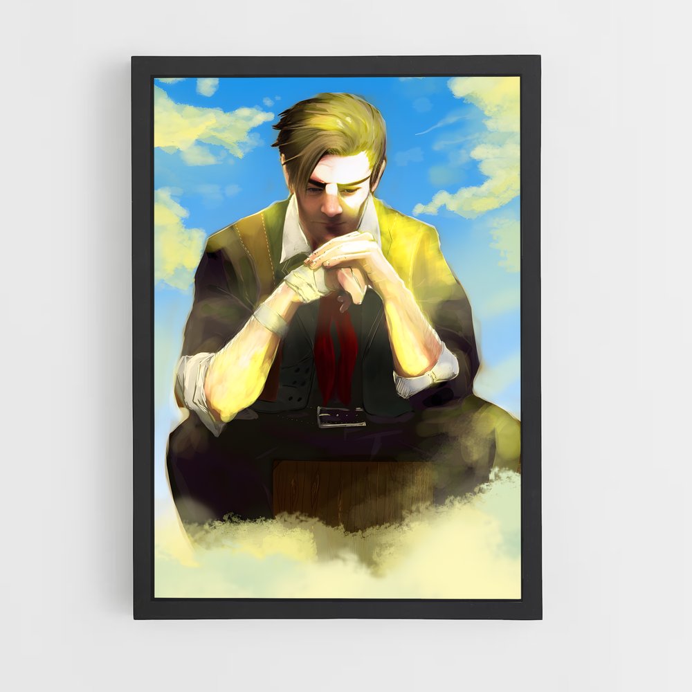 Poster Le Flâneur Céleste – affiche Bioshock (vue 2)